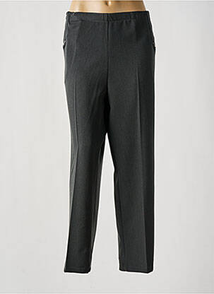 Pantalon drept țesătură crep mărime normală negru ANNE KELLY femeie