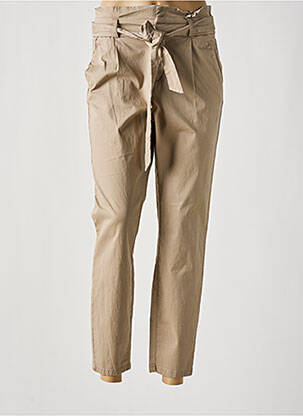 Pantalon 7/8 talie înaltă talie înaltă maro VERO MODA femeie