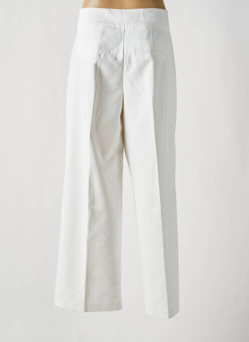 Pantalon larg alb VERO MODA femeie