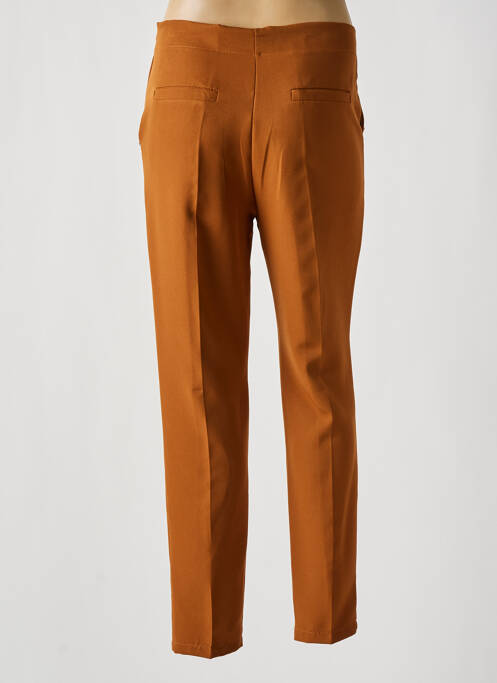 Pantalon slim portocaliu A BELLE femeie