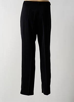 Pantalon drept țesătură crep talie înaltă negru MODISSIMO femeie