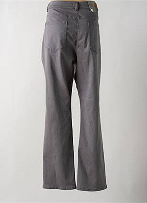 Pantalon drept elasticitate mărime normală gri DIANE LAURY femeie