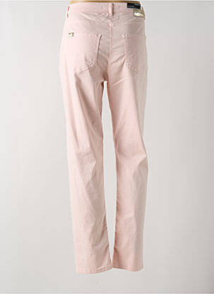 Pantalon slim țesătură poplin mărime normală roz BETTY BARCLAY femeie