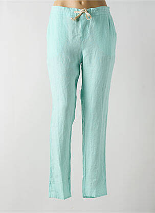 Pantalon drept albastru C'EST BEAU LA VIE femeie