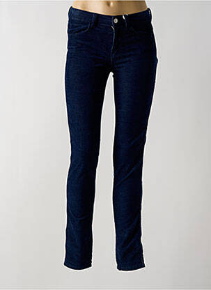 Pantalon slim elasticitate mărime normală albastru C'EST BEAU LA VIE femeie