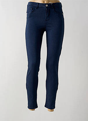 Blugi skinny push-up talie înaltă albastru C'EST BEAU LA VIE femeie