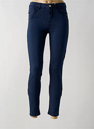 Blugi skinny push-up talie înaltă albastru C'EST BEAU LA VIE femme