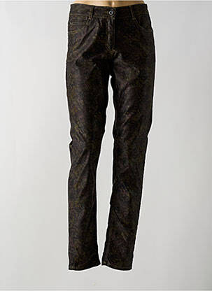 Pantalon slim verde BRANDTEX femeie