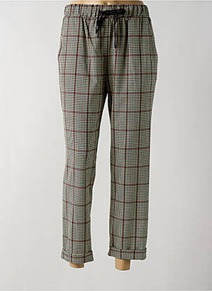 Pantalon 7/8 elasticitate mărime normală bej AMELIE & AMELIE femeie
