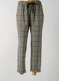 Pantalon 7/8 elasticitate mărime normală bej AMELIE & AMELIE femme