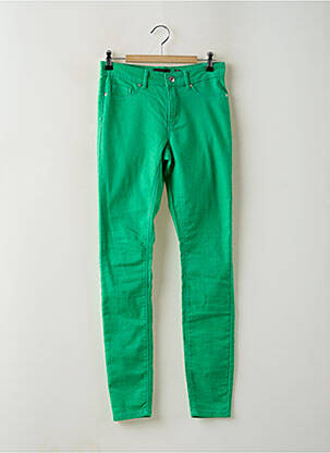 Blugi cu croială slim verde VERO MODA femeie