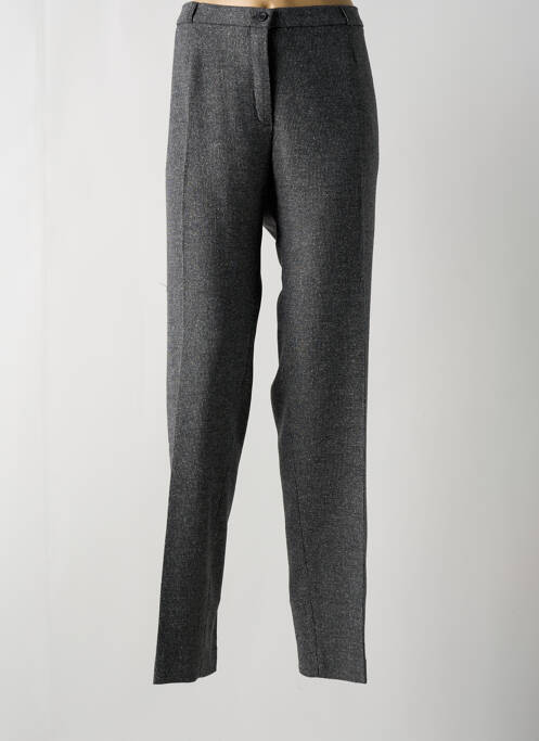 Pantalon drept gri ANNE KELLY femeie