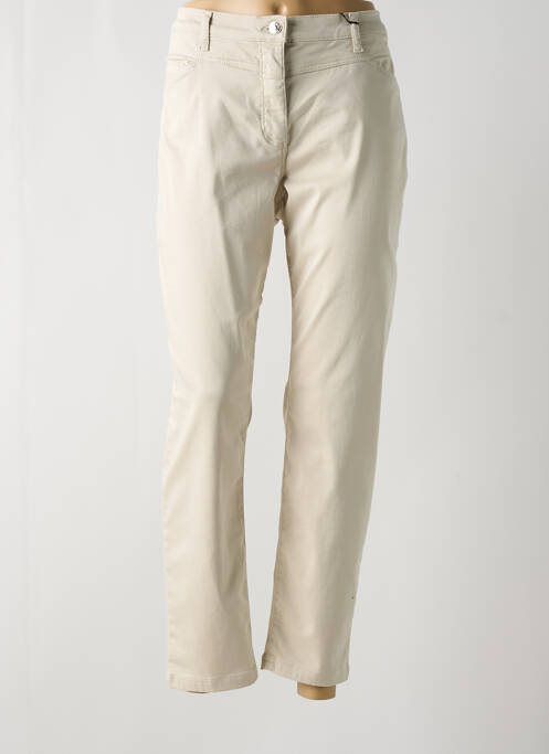 Pantalon slim bej BETTY BARCLAY femeie