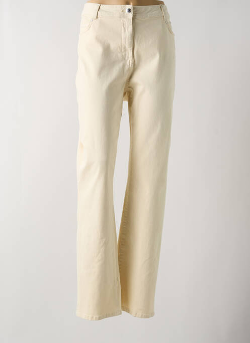 Pantalon drept bej DIANE LAURY femeie