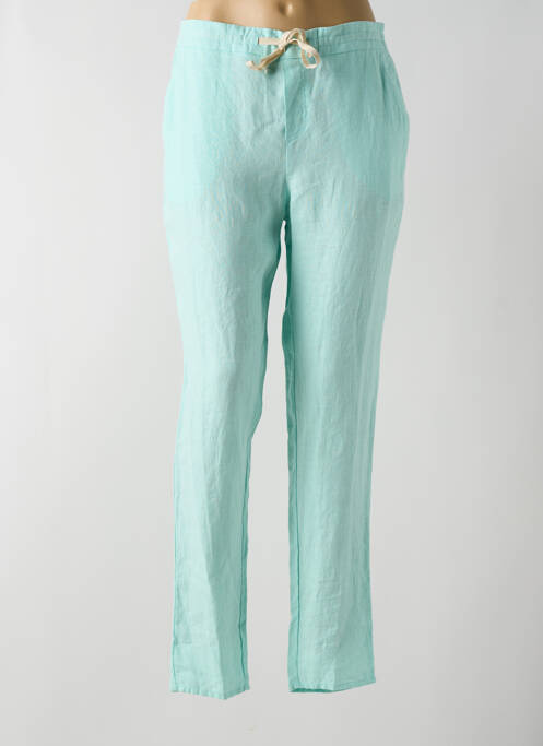 Pantalon drept albastru C'EST BEAU LA VIE femeie