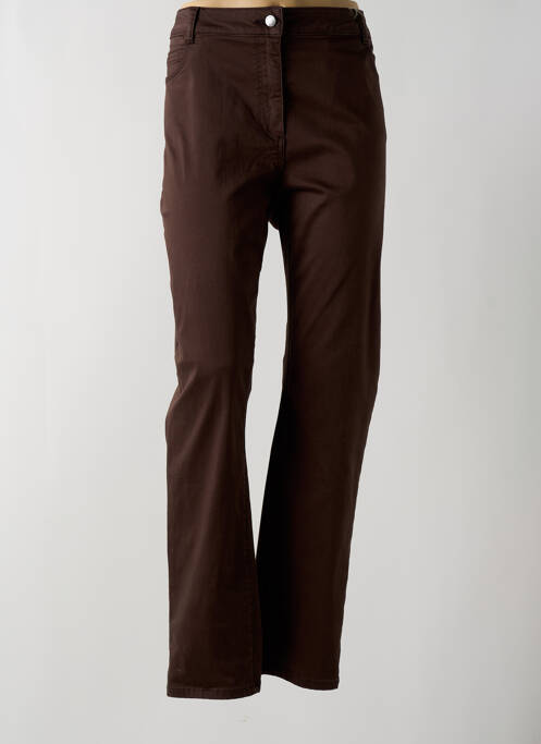 Pantalon slim maro DIANE LAURY femeie