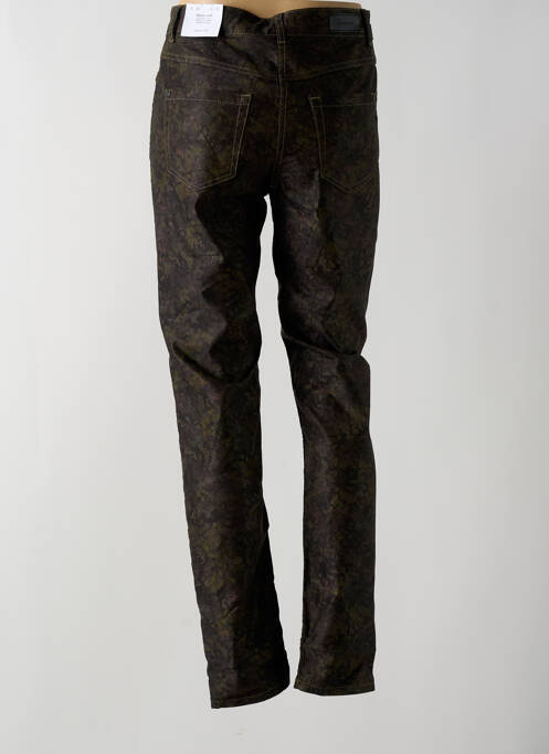 Pantalon slim verde BRANDTEX femeie