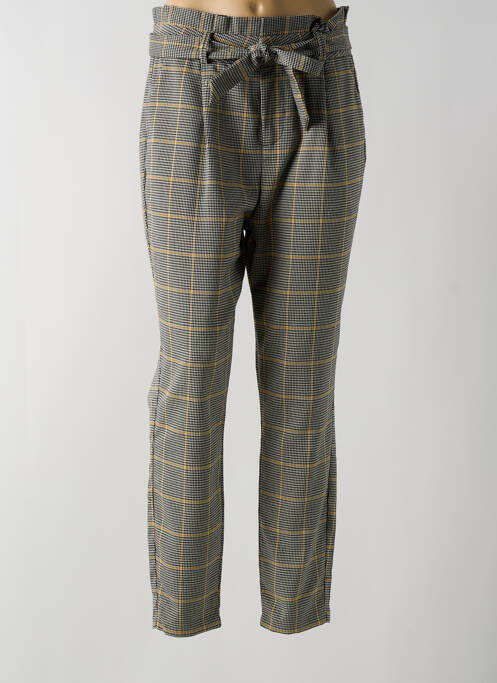 Pantalon slim galben VERO MODA femeie