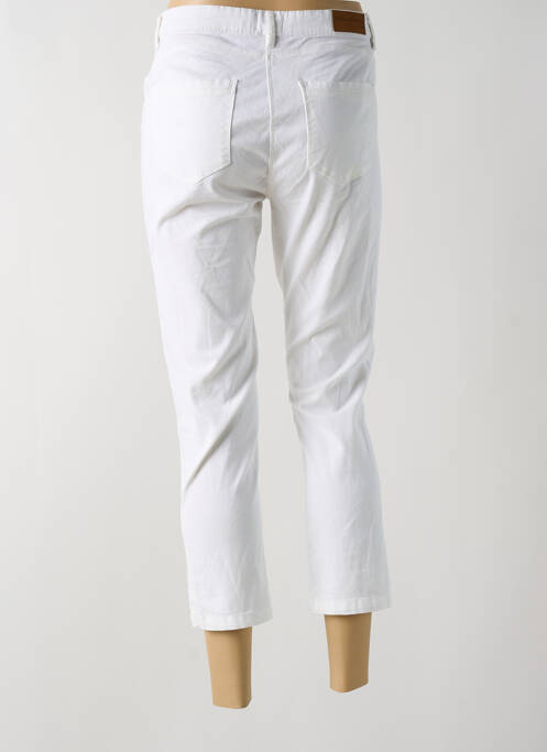 Pantalon trei sferturi alb C'EST BEAU LA VIE femeie