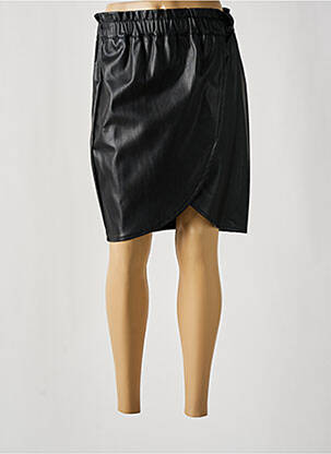 Fustă midi negru EMI-JO femeie