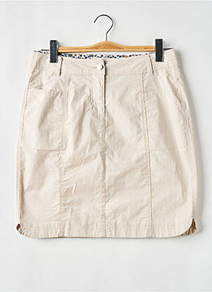 Fustă scurtă bej ÉTYMOLOGIE femeie