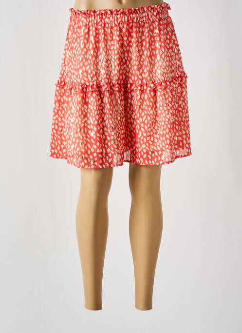 Fustă scurtă portocaliu VERO MODA femeie