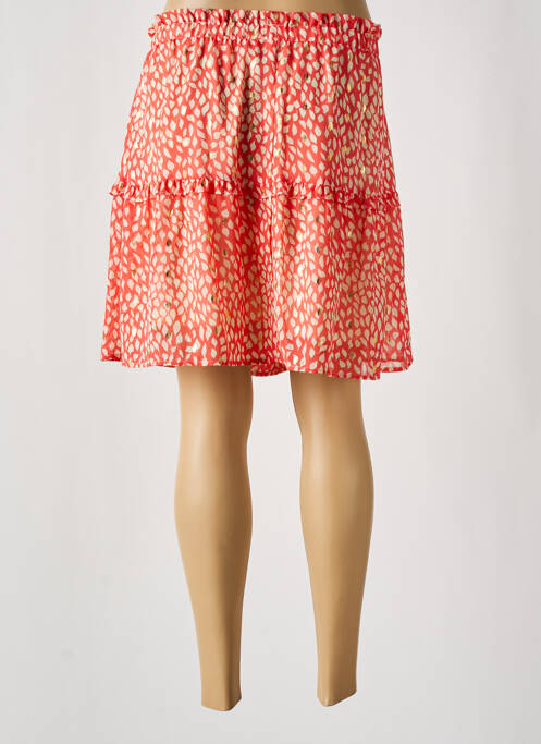 Fustă scurtă portocaliu VERO MODA femeie