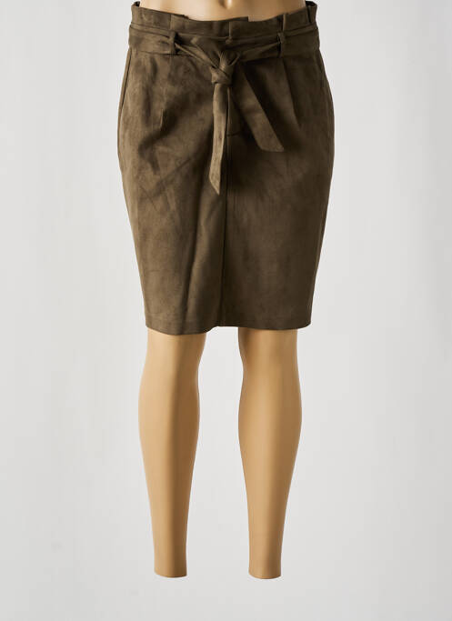 Fustă midi verde GEISHA femeie