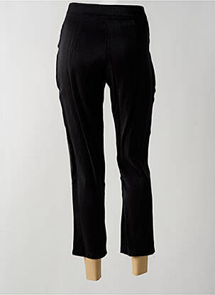 Pantalon 7/8 talie înaltă talie înaltă negru BY SWAN femeie