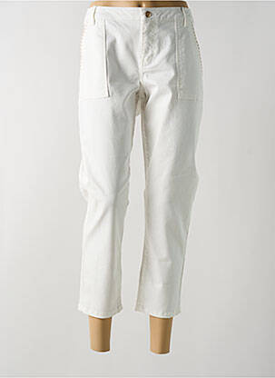 Pantalon 7/8 elasticitate mărime normală alb VERO MODA femeie