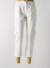 Pantalon 7/8 elasticitate mărime normală alb VERO MODA femme