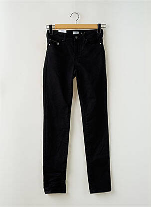 Blugi cu croială slim elasticitate talie înaltă negru C'EST BEAU LA VIE femme