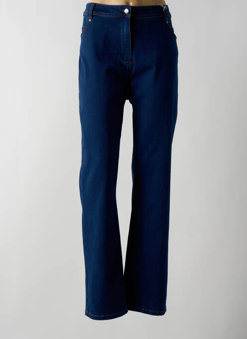 Blugi cu croială dreaptă albastru DIANE LAURY femeie
