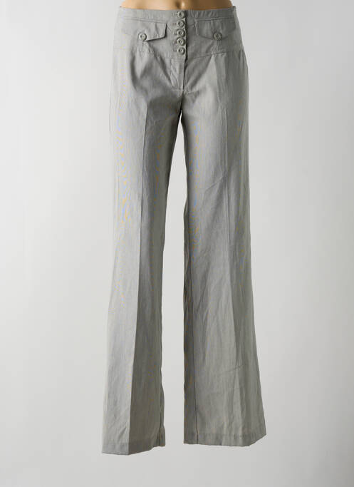 Pantalon evazat gri VERO MODA femeie