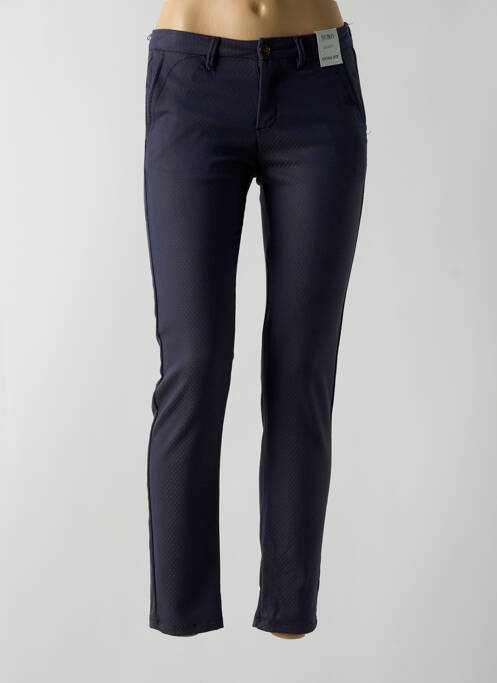 Pantalon chino albastru REIKO femeie