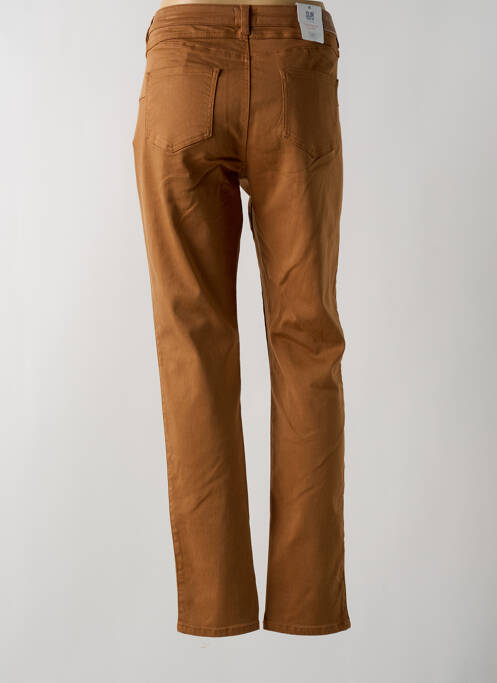 Blugi cu croială slim galben C'EST BEAU LA VIE femeie