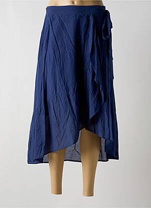 Fustă lungă albastru SCHOOL RAG femeie