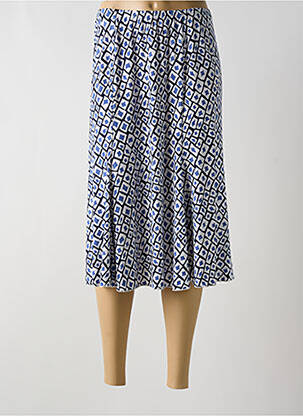 Fustă midi albastru TELMAIL femeie