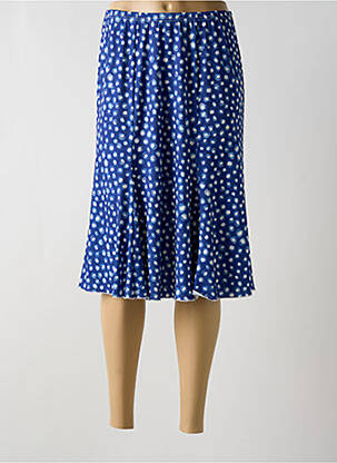 Fustă midi albastru TELMAIL femeie