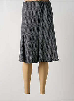 Fustă midi gri UN TEMPS POUR ELLE femeie