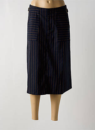 Fustă midi albastru LOLA ESPELETA femeie