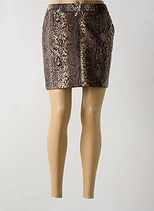 Fustă scurtă maro VERO MODA femeie