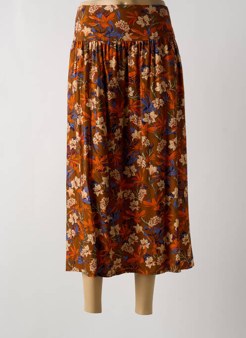 Fustă lungă portocaliu LE PETIT BAIGNEUR femeie