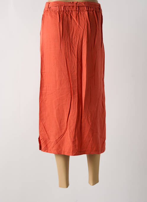 Fustă lungă portocaliu C'EST BEAU LA VIE femeie