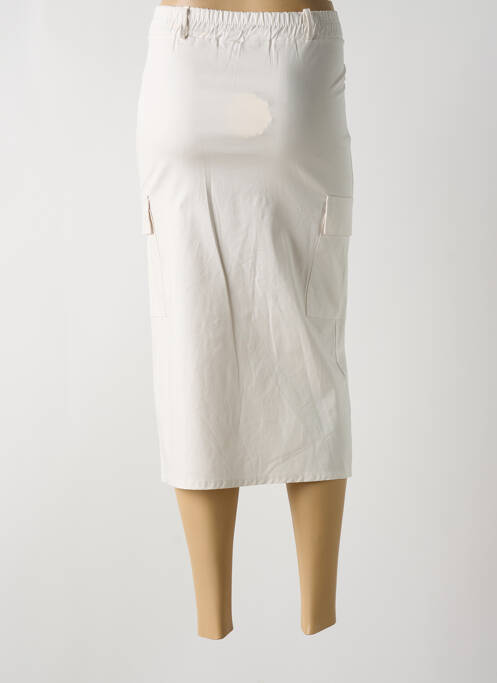 Fustă midi bej APRIL VINTAGE femeie