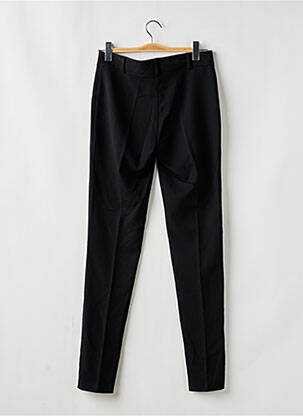 Pantalon drept țesătură crep mărime normală negru CHIQUITA femeie