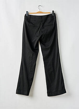 Pantalon evazat închidere cu fermoar sub clapetă cu cârlig talie joasă negru VERO MODA femeie