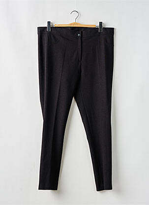 Pantalon slim talie elastică mărime normală negru ELSSA femeie