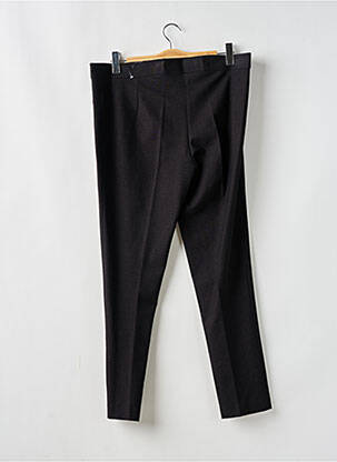 Pantalon slim talie elastică mărime normală negru ELSSA femeie