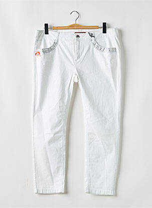 Pantalon slim alb STREET ONE femeie